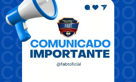 COMUNICADO Federação Amazonense de Beach Tennis